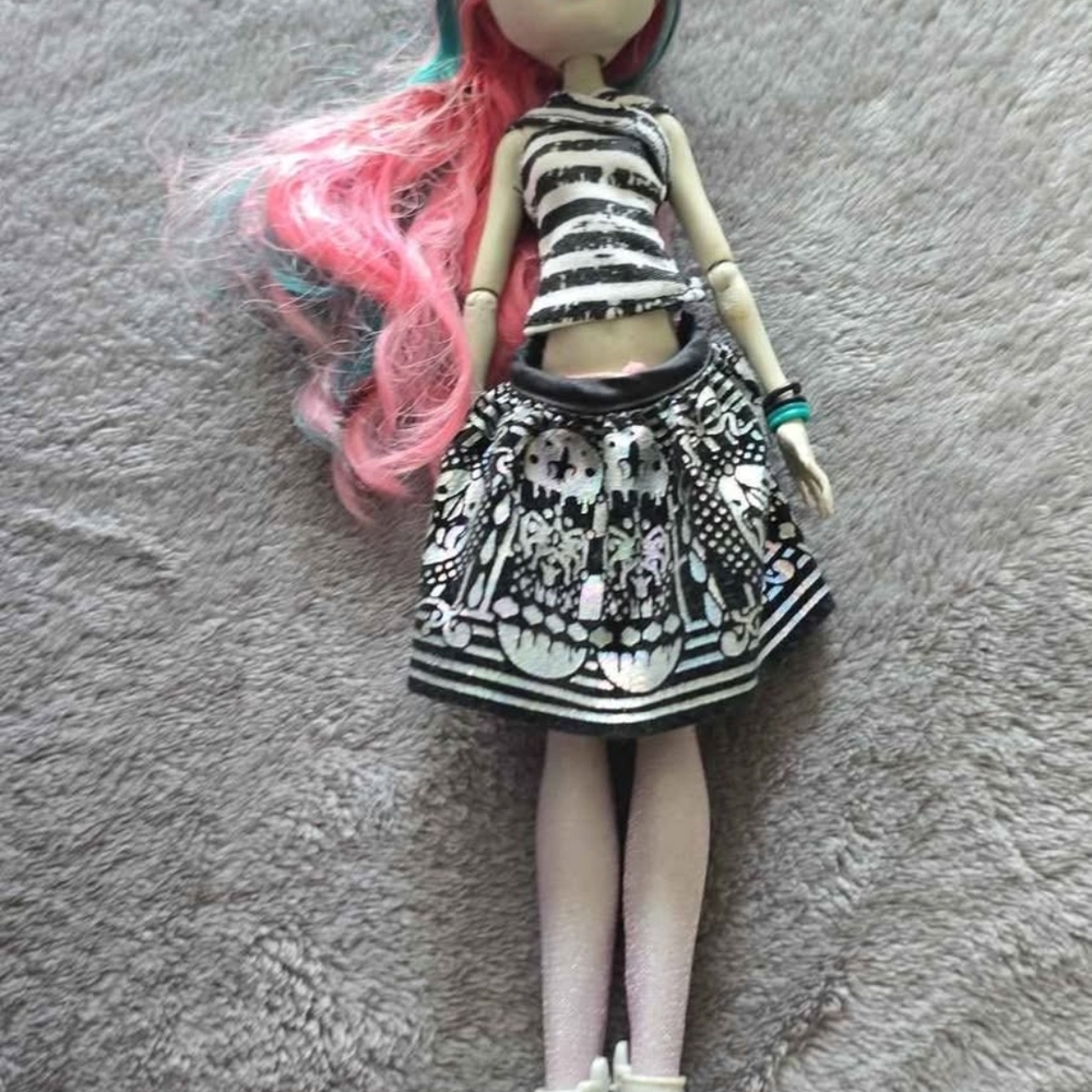 Monster High Doll with Pink and Black Outfit